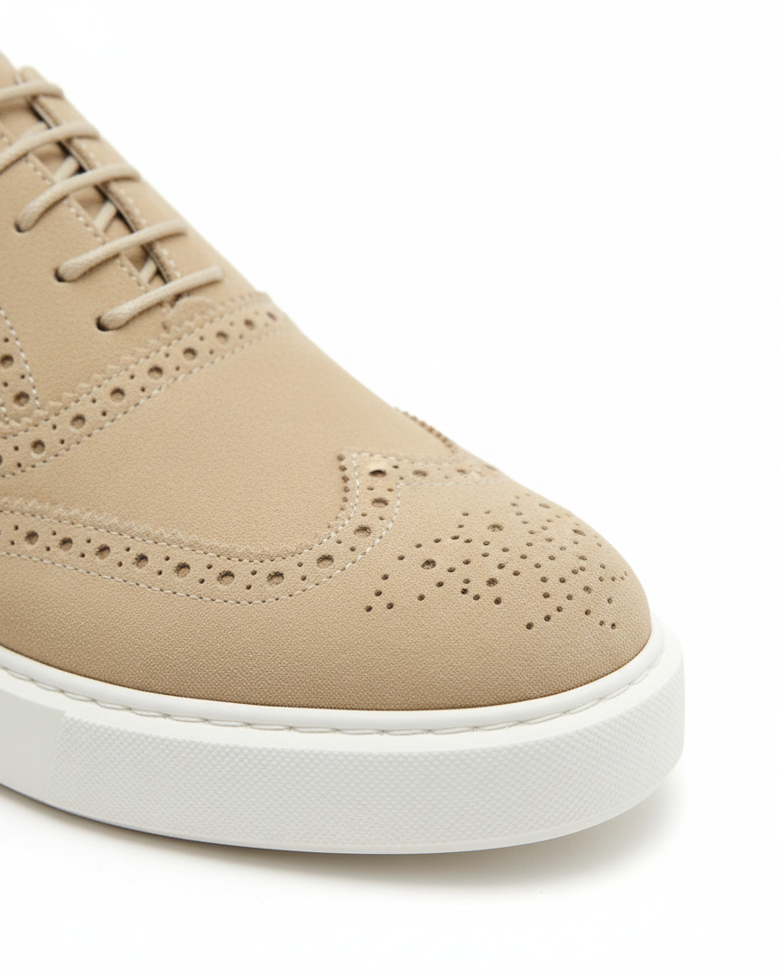 Girotti Beige toe brogue