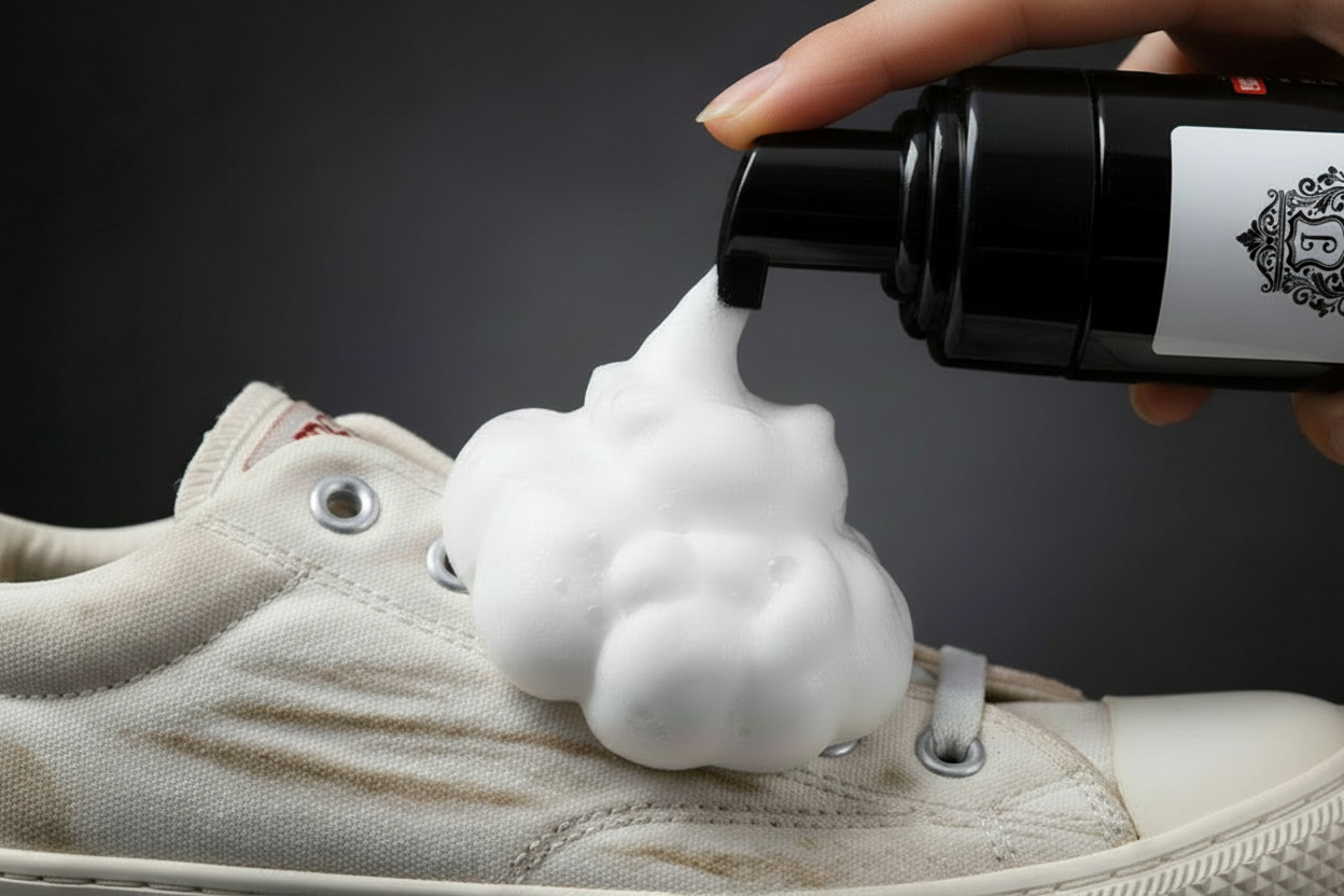 Mousse Active - Finger on pump